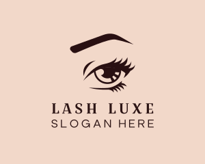 Eye Stare Lashes logo design