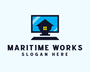 Home Personal Computer logo design