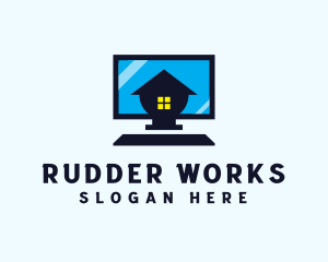 Home Personal Computer logo design