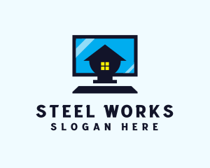 Home Personal Computer logo design