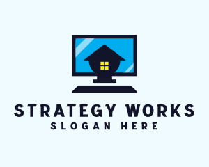 Home Personal Computer logo design