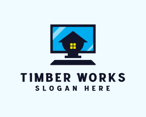 Home Personal Computer logo design