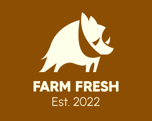 Wild Boar Livestock  logo design