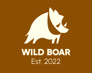 Boar - Wild Boar Livestock logo design