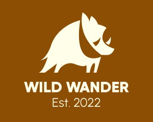 Wild Boar Livestock  logo design