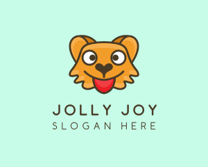 Jolly - Cute Bear Face logo design