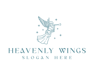 Angel - Holy Guardian Angel logo design