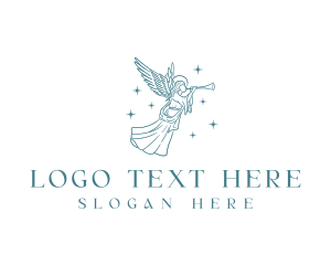 Spiritual - Holy Guardian Angel logo design