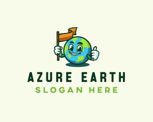 Environmental Earth Flag logo design