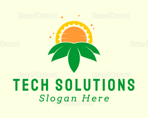 Sun Leaf Landscaping Logo