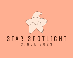 Bedtime Sleepy Star logo design