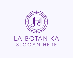 Music Note Symphony Logo