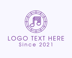Karaoke - Music Note logo design