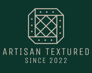 Lattice Fabric Pattern logo design