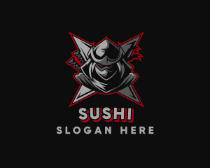 Shuriken Ninja Gaming logo design