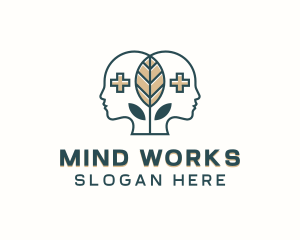 Mental Health Therapy Psychiatry logo design