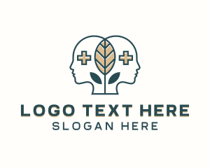 Mental - Mental Health Therapy Psychiatry logo design