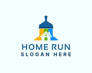 Home Paint Contractor logo design