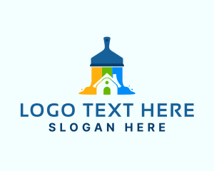 Interior Designer - Home Paint Contractor logo design