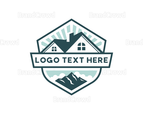 Home Roofing Property Logo