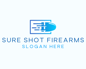 Fast Bullet Gun logo design