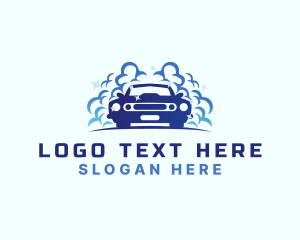 Bubble - Automotive Car Wash logo design