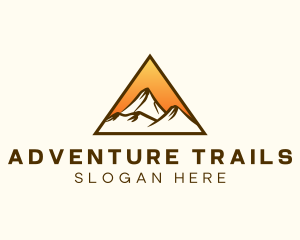 Mountain Summit Hiking logo design