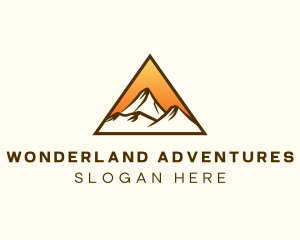 Mountain Summit Hiking logo design