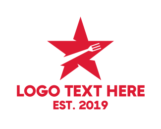 Star Fork Logo Brandcrowd Logo Maker