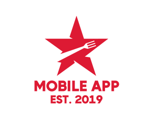 Shape - Star Fork Diner logo design
