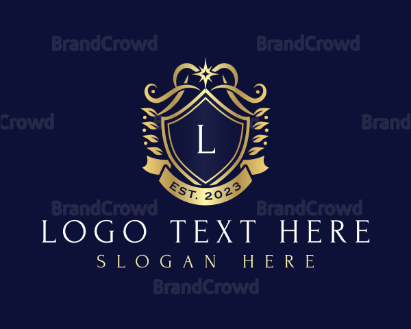 Royal Elegant Shield Logo