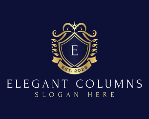 Royal Elegant Shield logo design