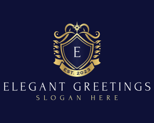 Royal Elegant Shield logo design