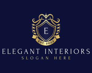 Royal Elegant Shield logo design