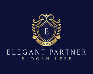 Royal Elegant Shield logo design