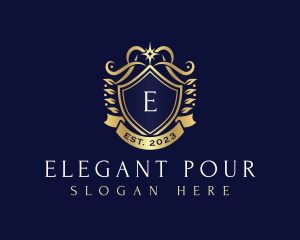 Royal Elegant Shield logo design