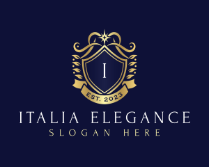 Royal Elegant Shield logo design