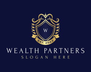 Royal Elegant Shield logo design