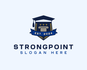 Academic - Education Graduate School logo design