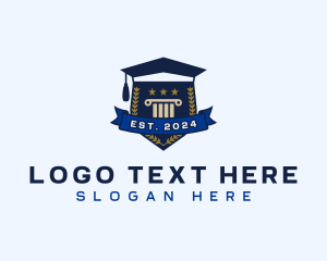 Knowledge - Education Graduate School logo design