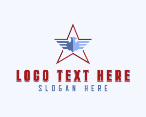Veteran - Patriot Veteran Eagle logo design