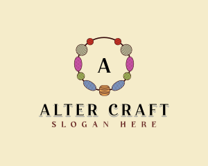 Handmade Beads Crafting logo design