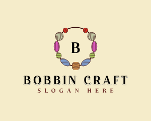 Handmade Beads Crafting logo design