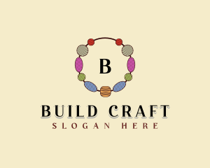 Handmade Beads Crafting logo design