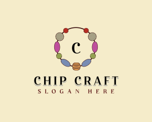 Handmade Beads Crafting logo design