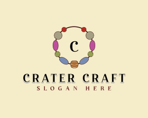 Handmade Beads Crafting logo design