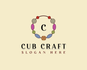 Handmade Beads Crafting logo design