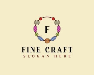 Handmade Beads Crafting logo design