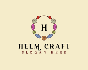 Handmade Beads Crafting logo design