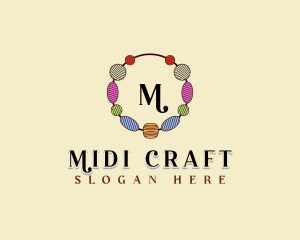 Handmade Beads Crafting logo design